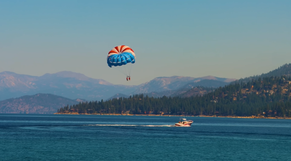 Recreational Activity on Lake Tahoe